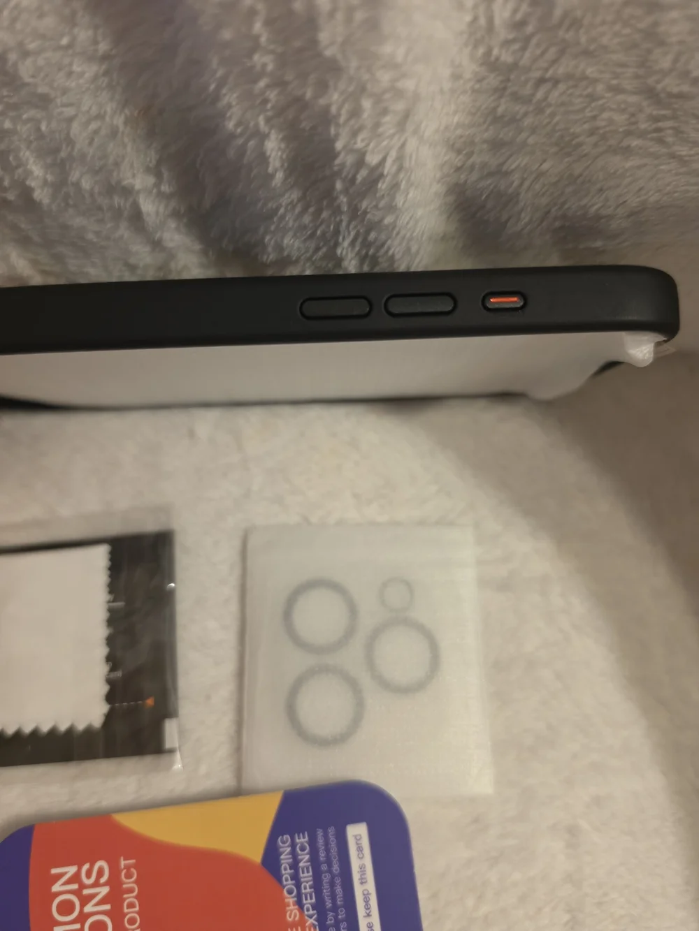 iPhone 16 Pro Black MagSafe Protective iPhone Case & 2 Screen/Camera Protectors